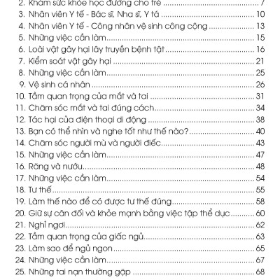 Combo 3 Quyển Kiến Thức Và Kỹ Năng Dành Cho Học Sinh: Những Việc Cần Làm + Sức Khoẻ Và Bệnh Thường Gặp + An Toàn Ở Nhà, Ra Đường, Trong Trường