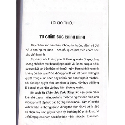 Tự Chăm Sóc Cuộc Sống - Yêu Thương Bản Thân