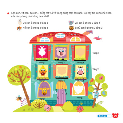 208 Miếng Dán Hình Thông Minh - IQ - EQ - CQ: Thử Tài Bé Yêu