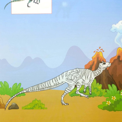 Tô Màu Thế Giới Khủng Long Dinosaurs 5