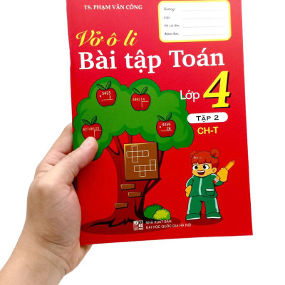 Vở Ô Li Bài Tập Toán Lớp 4 - Tập 2
