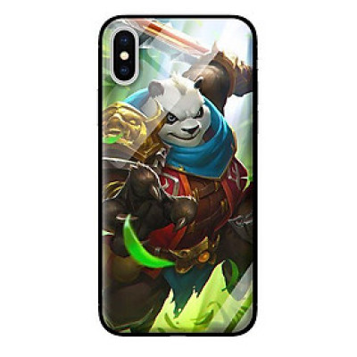 Ốp kính cường lực cho iPhone X Chiến Binh Gấu - Hàng chính hãng