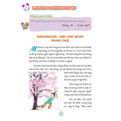 Sách - Nhật ký trưởng thành cúa đứa trẻ ngoan - Làm một người trung thực - Minh Thắng