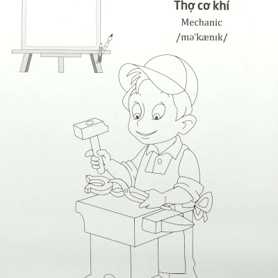 Tô Màu Chúng Mình Tập Làm Họa Sĩ - 3-6 Tuổi - Nghề Nghiệp