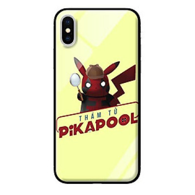 Ốp kính cường lực cho iPhone XS MAX Pikapool - Hàng chính hãng