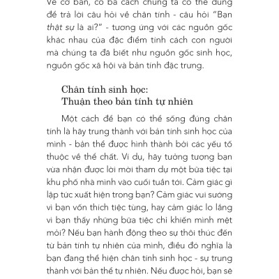 Bạn Thật Sự Là Ai? Who Are You, Really?