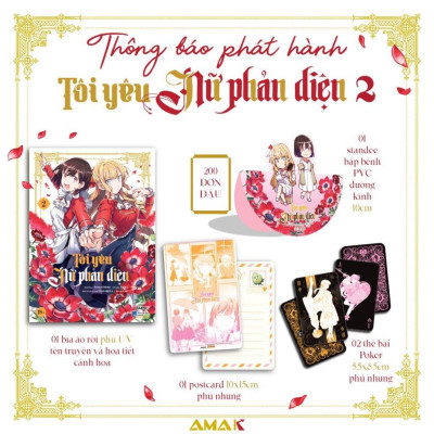 Tôi yêu nữ phản diện tập 2 - Manga - Amak