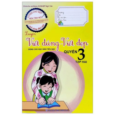 Bộ 6 Cuốn Sách Tô Chữ Cho Bé - Luyện Viết Đúng Viết Đẹp - ABBOOKS 
