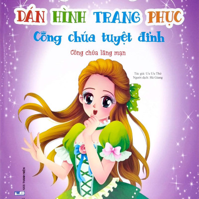 Dán Hình Trang Phục Công Chúa Tuyệt Đỉnh - Công Chúa Lãng Mạn