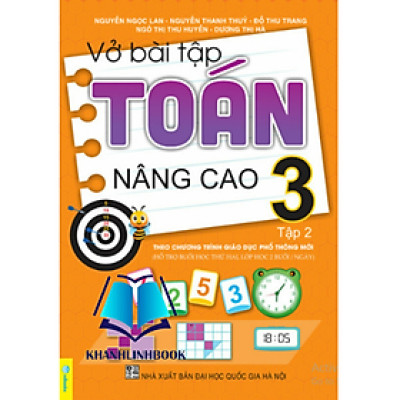 Sách - Vở Bài Tập Toán Nâng Cao 3 tập 2 - Biên soạn theo chương trình GDPT mới