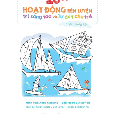 25++ Hoạt Động Rèn Luyện Trí Sáng Tạo Và Tư Duy Cho Trẻ -Tô Màu Theo Ký Hiệu