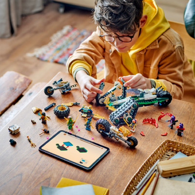 Đồ Chơi Lắp Ráp Siêu Xe Kết Hợp 4 Trong 1 LEGO NINJAGO 71820 (576 chi tiết)