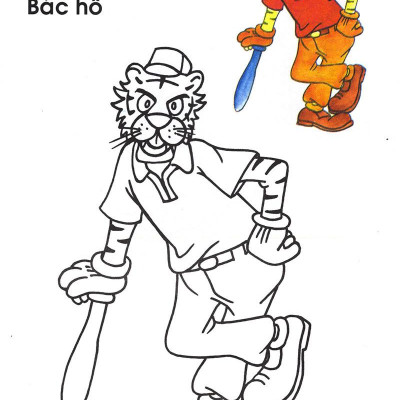 Bé Tập Tô Màu - Các Loại Thú