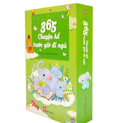 Bộ Sác 365 Chuyện Kể Trước Giờ Đi Ngủ - Những Câu Chuyện Phát Triển Chỉ Số IQ-EQ (Bộ 4 Tập)