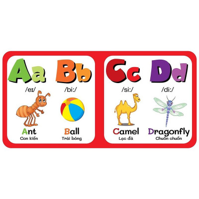Từ Điển Bằng Hình Đầu Tiên Của Bé - Alphabet - Chữ Cái