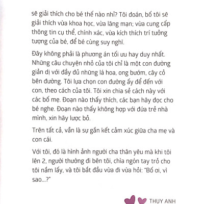 Nói sao cho con hiểu: Tình yêu là gì
