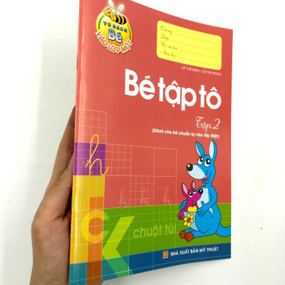 Tủ Sách Bé Vào Lớp 1 - Bé Tập Tô (Tập 2)(Tái Bản)
