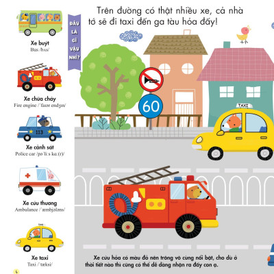 Những Kiến Thức Đầu Đời Cho Bé - Phương Tiện Giao Thông