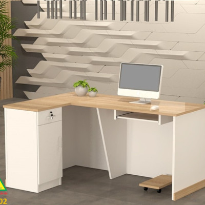 QUẦY LỄ TÂN, QUẦY TIẾP TÂN, QUẦY TÍNH TIỀN, QUẦY THU NGÂN QTT402 - Nội thất lắp ráp Viễn Đông Adv