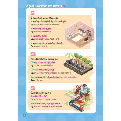 Sách - English Grammar For Movers 2 - Có Đáp Án - Minh Thắng