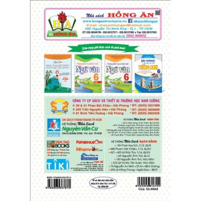 SÁCH - Bài tập trắc nghiệm Tiếng Anh 6 ( Kết nối tri thức )HA-MK