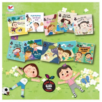 Sách - Giáo Dục Giới Tính - Combo 10 Cuốn - Tân Việt Books