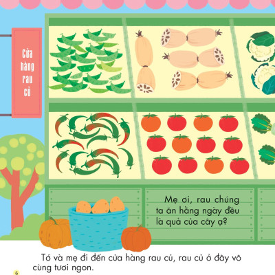 Những Kiến Thức Đầu Đời Cho Bé - Những Món Ăn Ngon