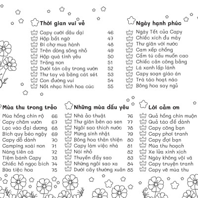 Sách Capybara Happy Everyday - Hạnh Phúc Mỗi Ngày ABBOOKS