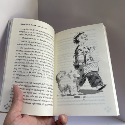 (Tranh minh hoạ) HÀNH TRÌNH TRỞ VỀ CỦA BẦY CHÓ – Bùi Mai Linh – Minh hoạ Kim Duẩn - Thái Hà Books
