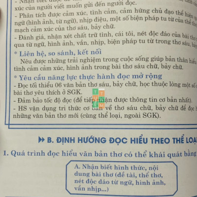 Sách - Ngữ Văn 8 Ngữ liệu đọc hiểu mở rộng