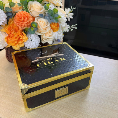 Hộp Giữ Ẩm Cigar Angelo Hàng chính hãng