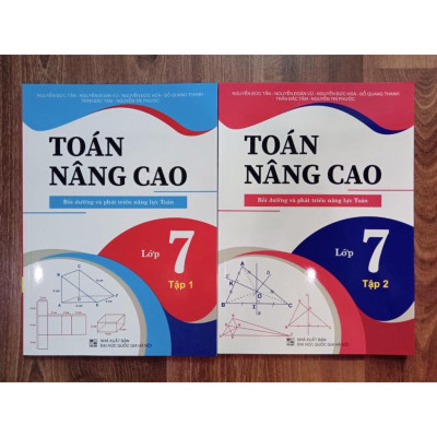 Sách - Toán Nâng Cao Bồi Dưỡng Và Phát Triển Năng Lực Lớp 7 Tập 1 (NM)