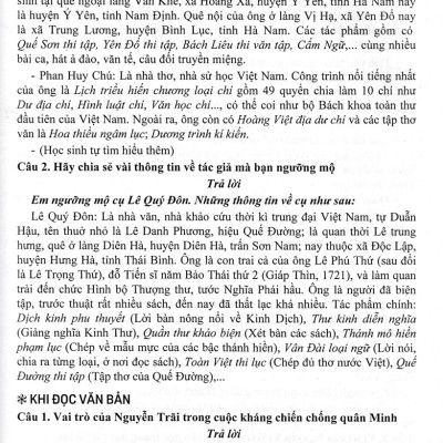Sách tham khảo- Hướng Dẫn Học Và Làm Bài Ngữ Văn 10 - Tập 2 (Bám Sát SGK Kết Nối Tri Thức Với Cuộc Sống)_HA