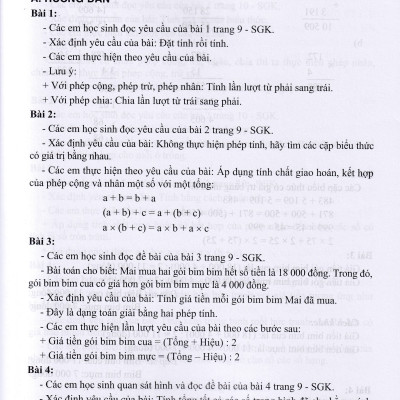 Bài giảng và hướng dẫn học toán 5 - tập 1 (Kết nối tri thức)