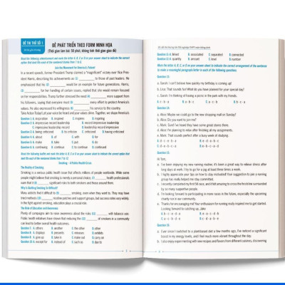 Sách - 35 Đề Thi Thử Kỳ Thi Tốt Nghiệp THPT Môn Tiếng Anh - MCBooks