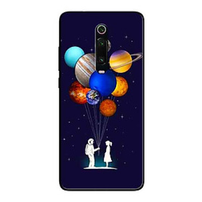 Ốp Lưng in cho Xiaomi Mi 9T Mẫu Du Hành 3 - Hàng Chính Hãng