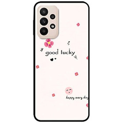 Ốp lưng cho Samsung A13 4G - Samsung A13 5G - Samsung A33 5G - Samsung A53 - A12 - A22 4G - F12 - M12 - Good Lucky Hồng - Hàng Chính Hãng