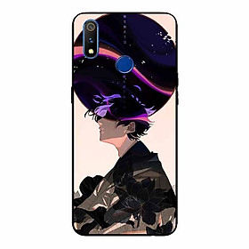Ốp lưng in cho Realme 3 Chàng Trai Hoa