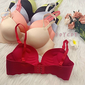 Áo ngực nữ không gọng đệm mỏng su trơn đứng dáng nâng ngực chuẩn đẹp SAY AL003 