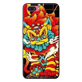 Ốp in cho OPPO A5 Lân Đỏ Vàng - Hàng chính hãng