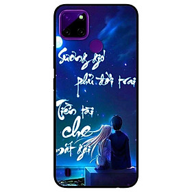 Ốp lưng dành cho Realme C21Y - C25Y mẫu Thư Pháp Sương Gió