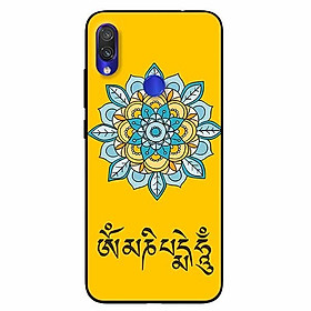 Ốp lưng in cho Xiaomi Redmi Note 7 Mẫu Om Mani Padme Hum