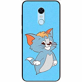 Ốp lưng dành cho Xiaomi Redmi Note 4 mẫu Thần Mèo Nền Xanh