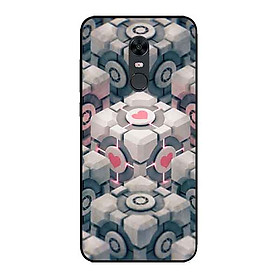 Ốp Lưng in cho Xiaomi Redmi 5 Plus Mẫu Khối Rubik Tình Yêu - Hàng Chính Hãng