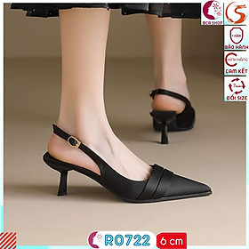 [TIỂU THƯ]  Giày Công Sở Nữ Style Mới Cao Gót 6 phân RO722 ROSATA tại BCASHOP - Sang - Xịn - Êm - Tôn Chân - Tôn Dáng