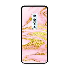 Ốp Lưng in cho Vivo V17 Pro Mẫu NỀN ĐÁ HOA 8 - Hàng Chính Hãng