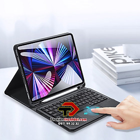 Bao da kèm bàn phím cho iPad Air 4 2020 10.9 inch chính hãng Dux Ducis có bàn di chuột TrackPad - Hàng chính hãng 
