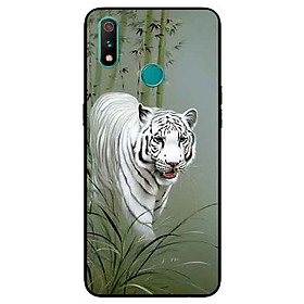 Ốp Lưng in cho Realme 3 Mẫu Nền Hổ Mẫu 4 - Hàng Chính Hãng