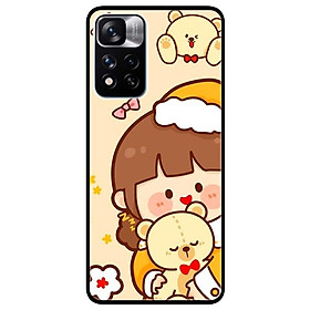 Ốp lưng dành cho Xiaomi Redmi Note 11 Pro ( Bản Nội Địa ) mẫu Gấu Cute