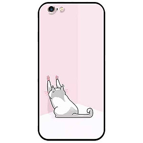 Ốp lưng in cho Iphone 6/6s Mẫu Mèo Cào